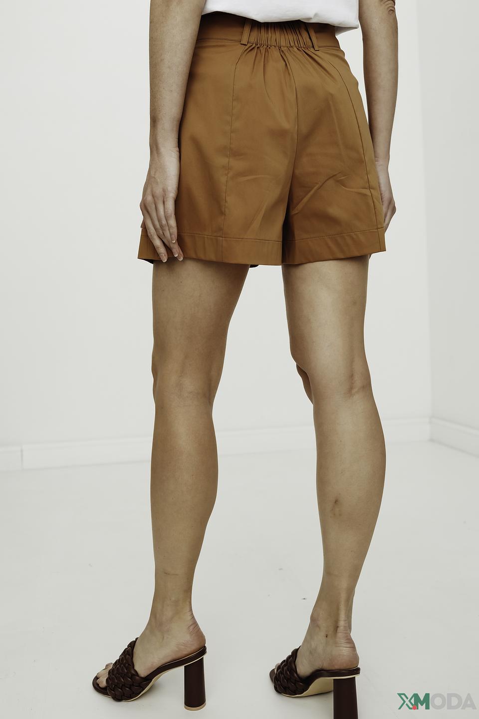 Шорты Patrizia Pepe терракотовые