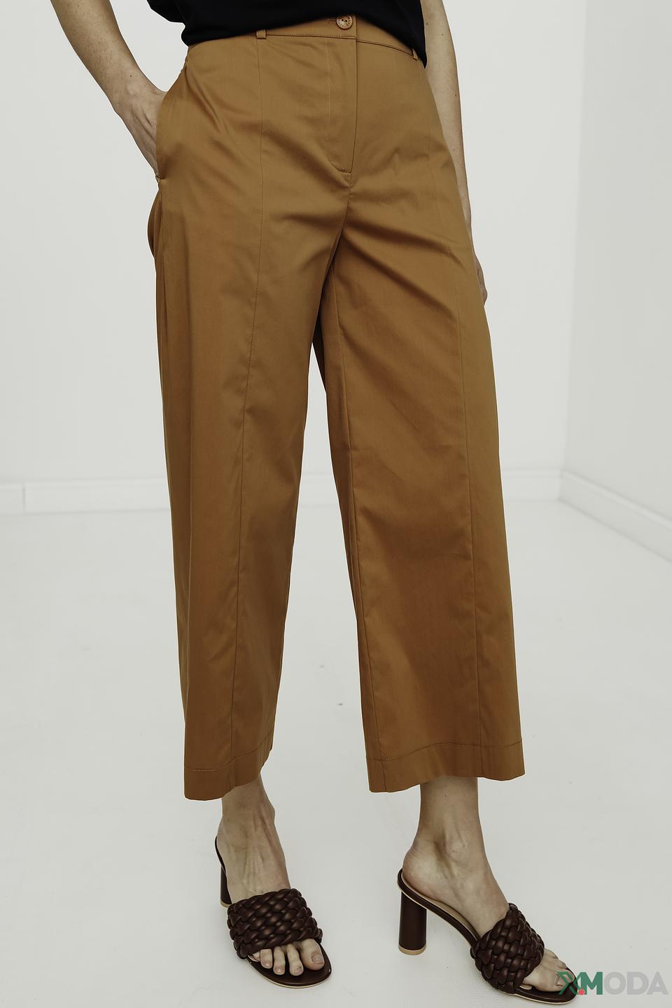 Брюки Patrizia Pepe терракотовые