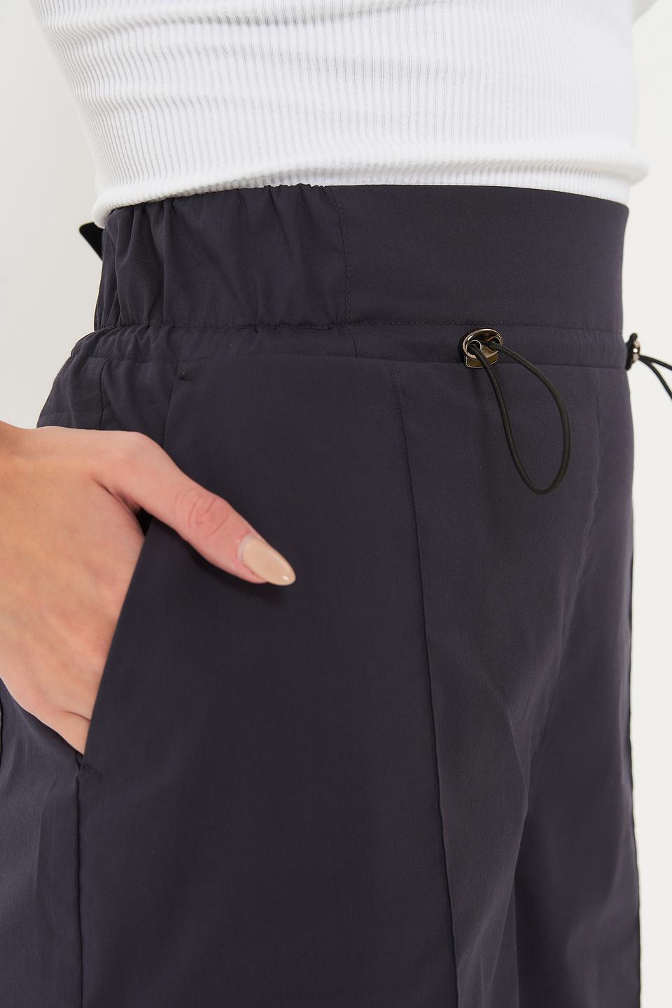 Шорты VAY с завязками темно-синие