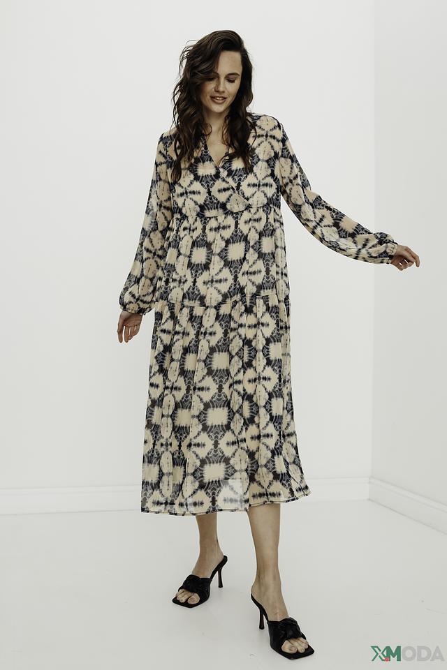 Платье Comma с принтом