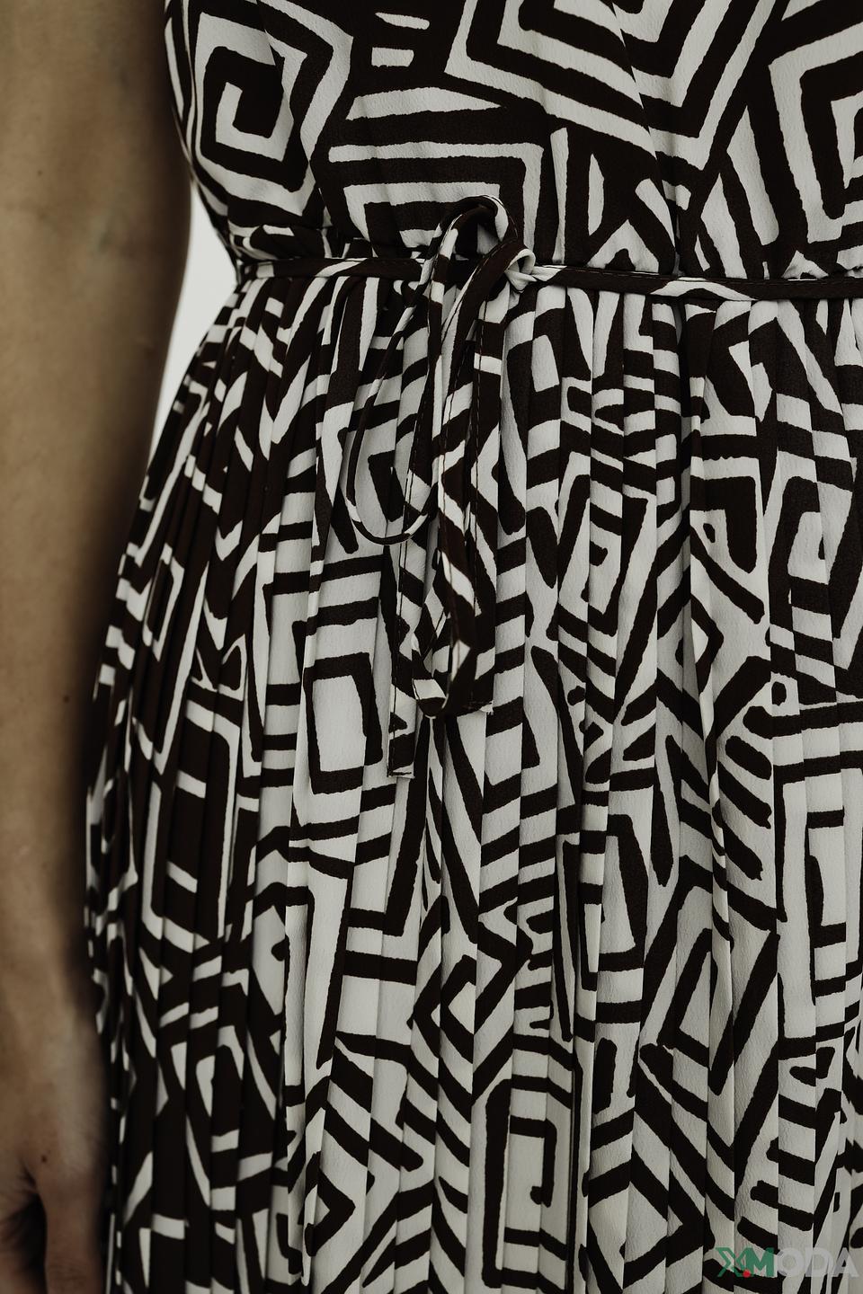 Платье Manila Grace с геометрическим принтом