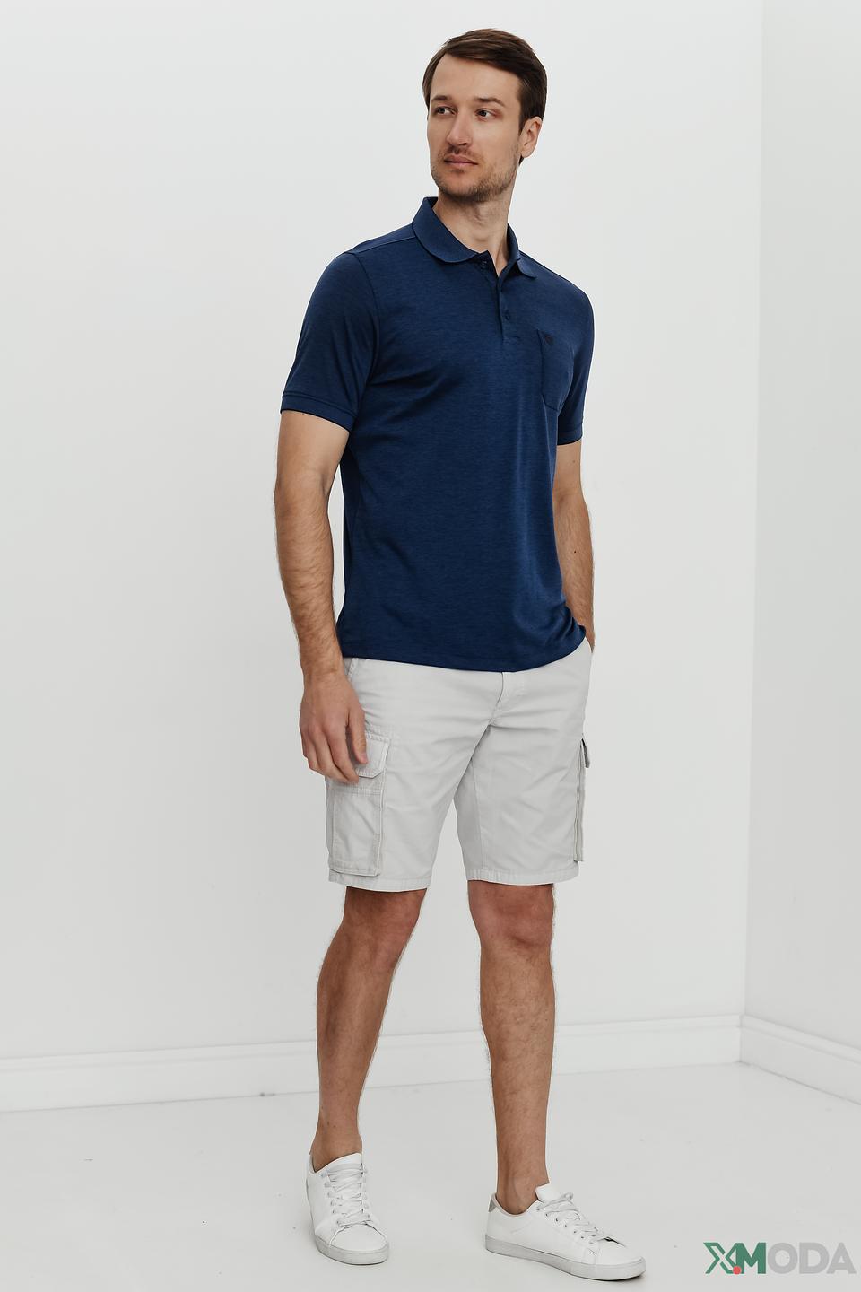 Шорты Bugatti серые карго