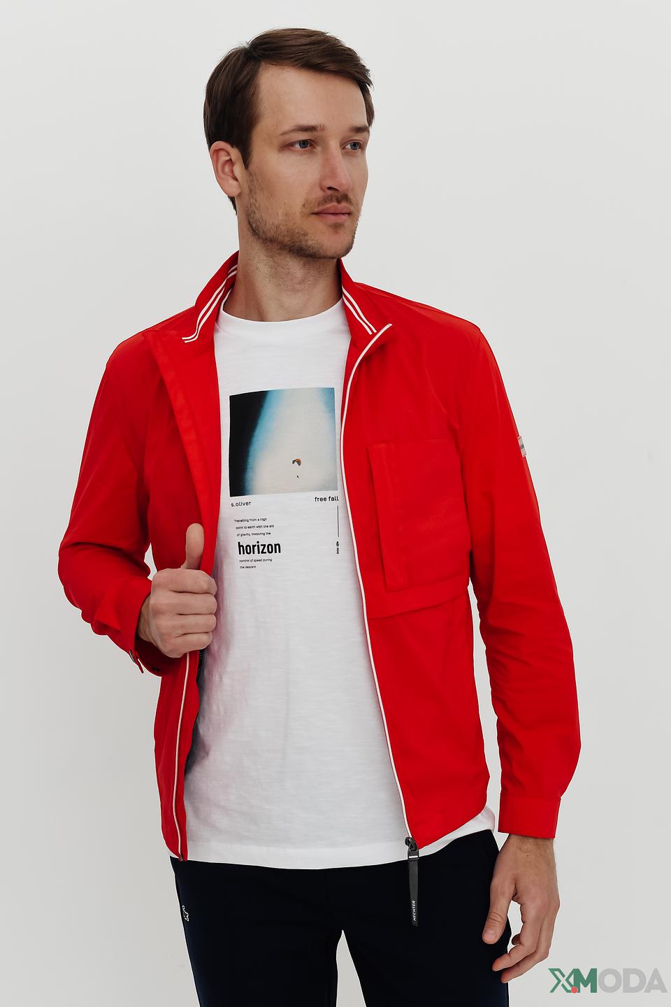 Ветровка Daniel Hechter красная