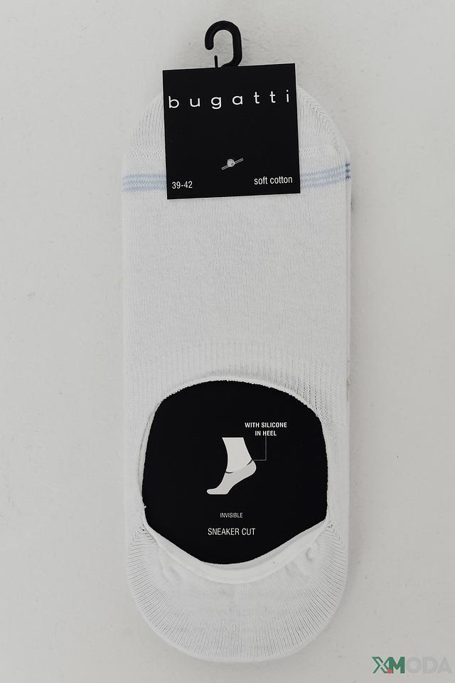 Носки Bugatti ACC белые с полоской