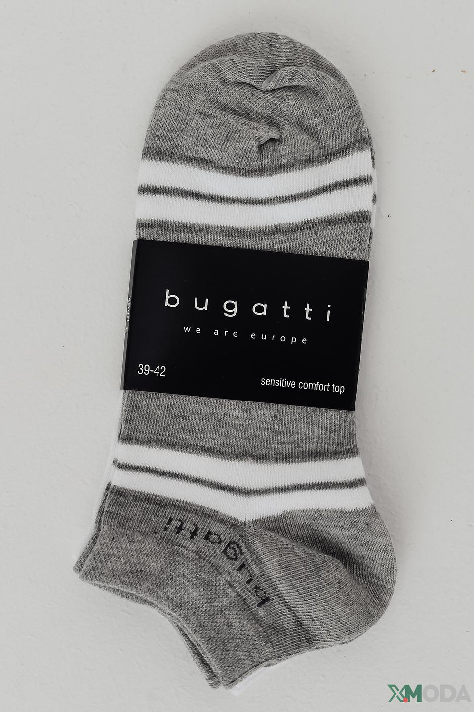 Носки Bugatti ACC полоска серые