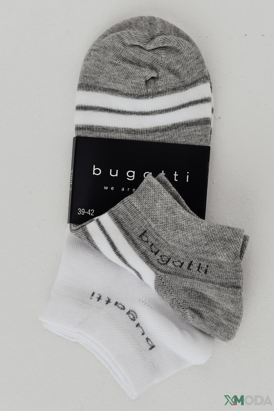 Носки Bugatti ACC полоска серые