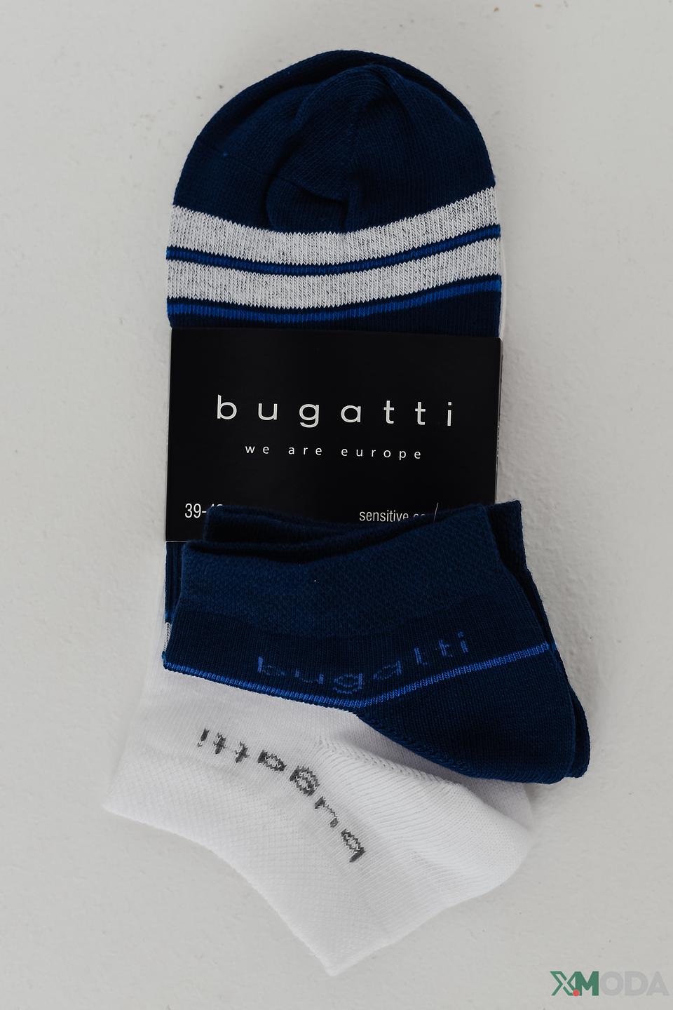 Носки Bugatti ACC синие с полосками