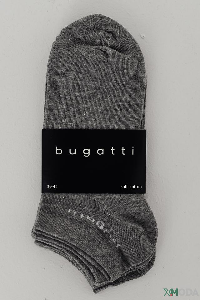 Носки Bugatti серые меланж
