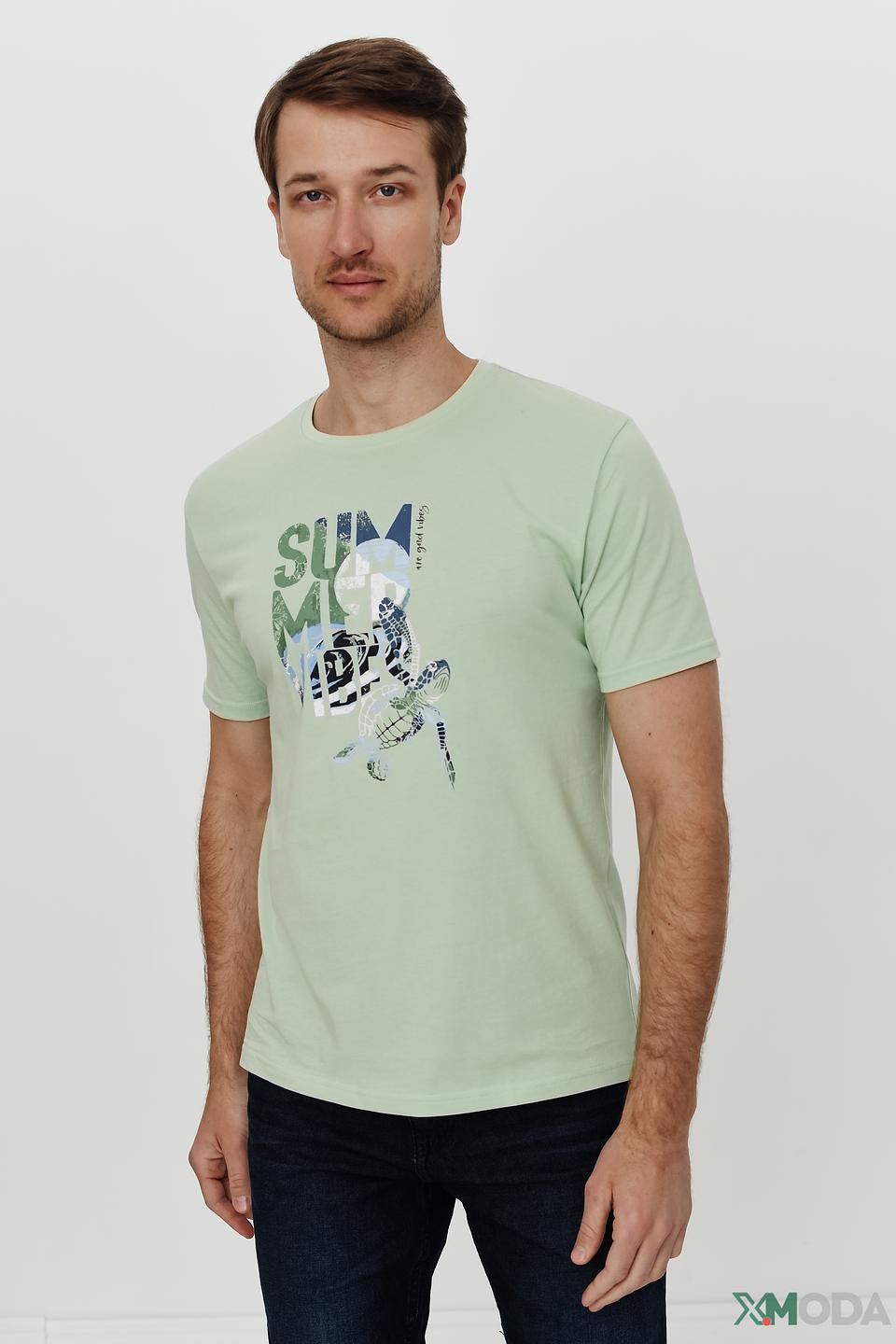 Футболка Marvelis с принтом лайм