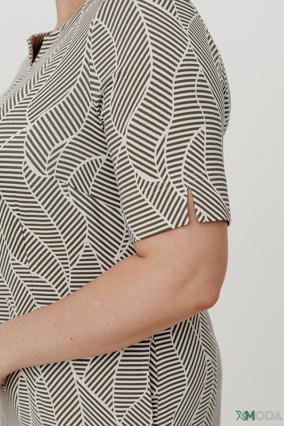 Платье Frank Walder с принтом