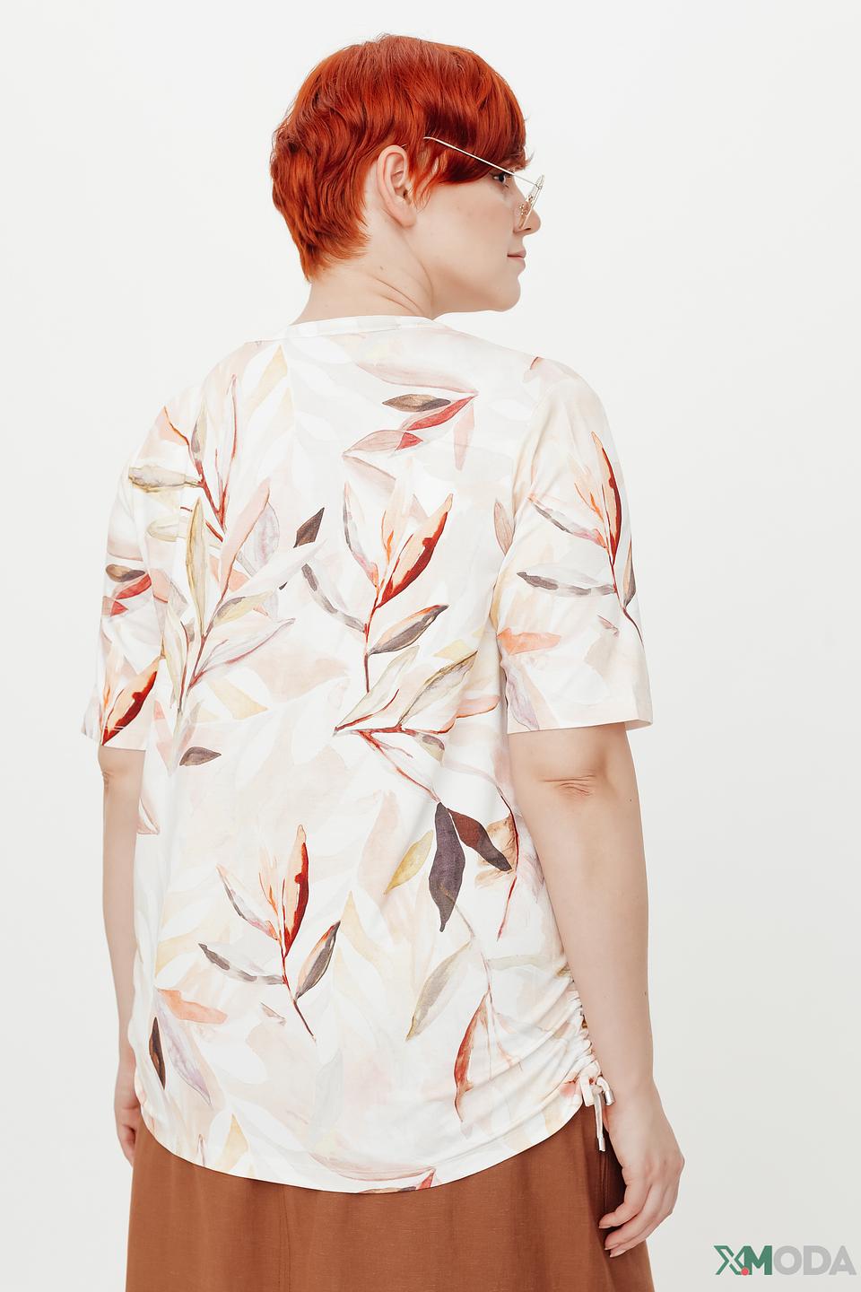 Блуза Frapp с цветочным принтом