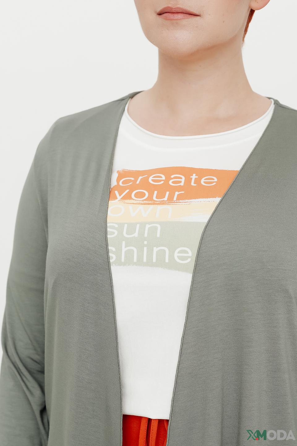 Кардиган Via Appia хаки