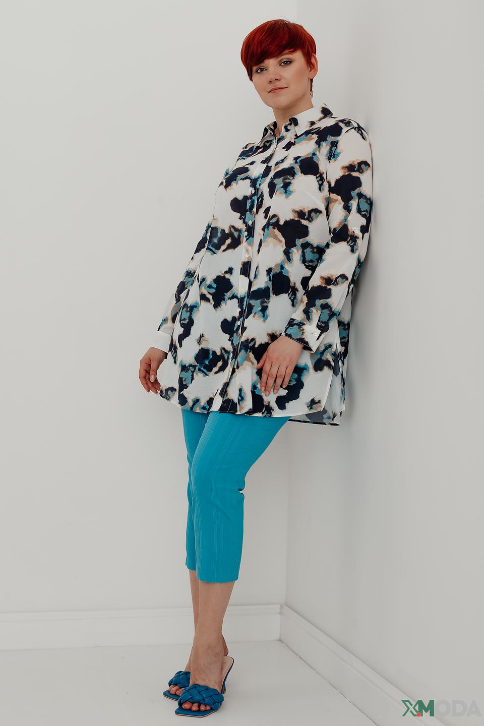 Брюки Samoon бирюзовые