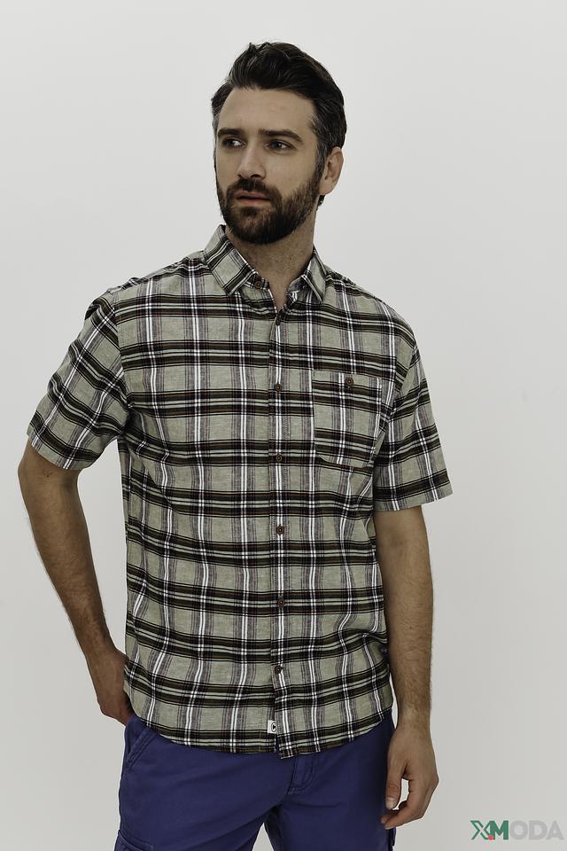 Рубашка кр Tom Tailor в клетку