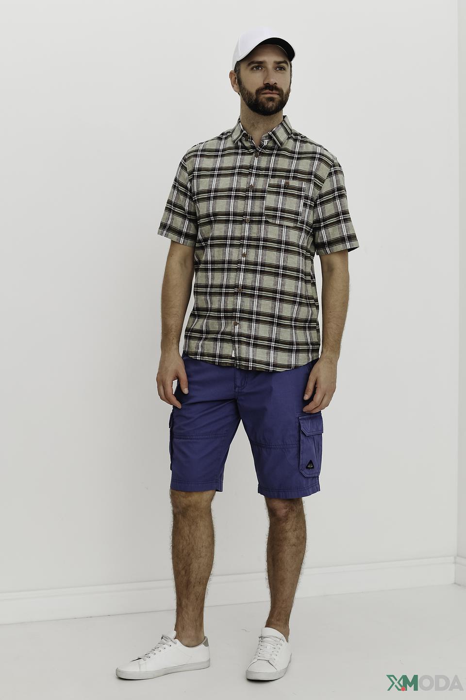 Рубашка кр Tom Tailor в клетку