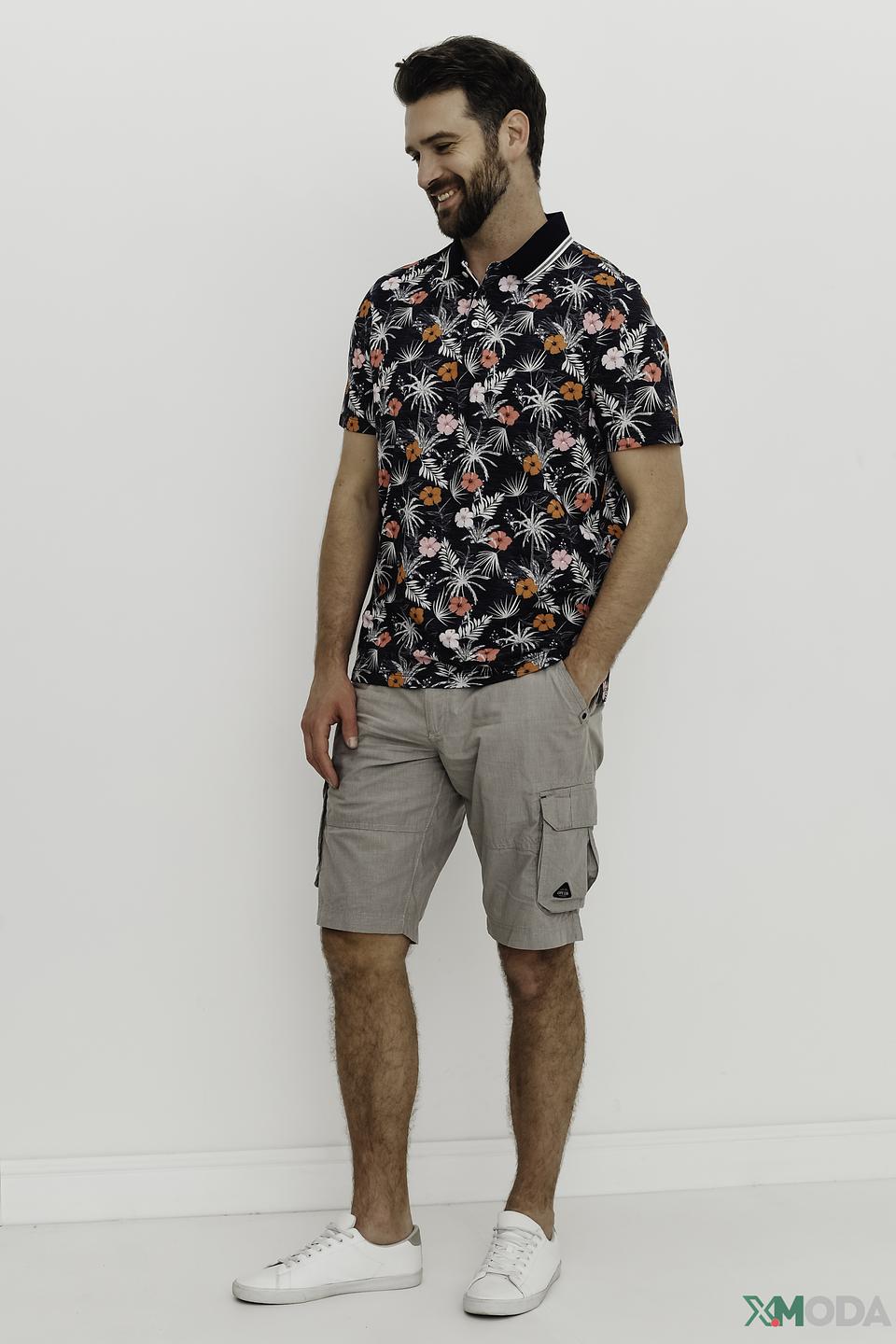 Шорты Casa Moda серые карго