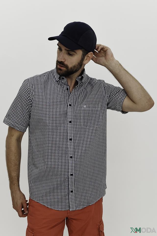 Рубашка кр Casa Moda в клетку