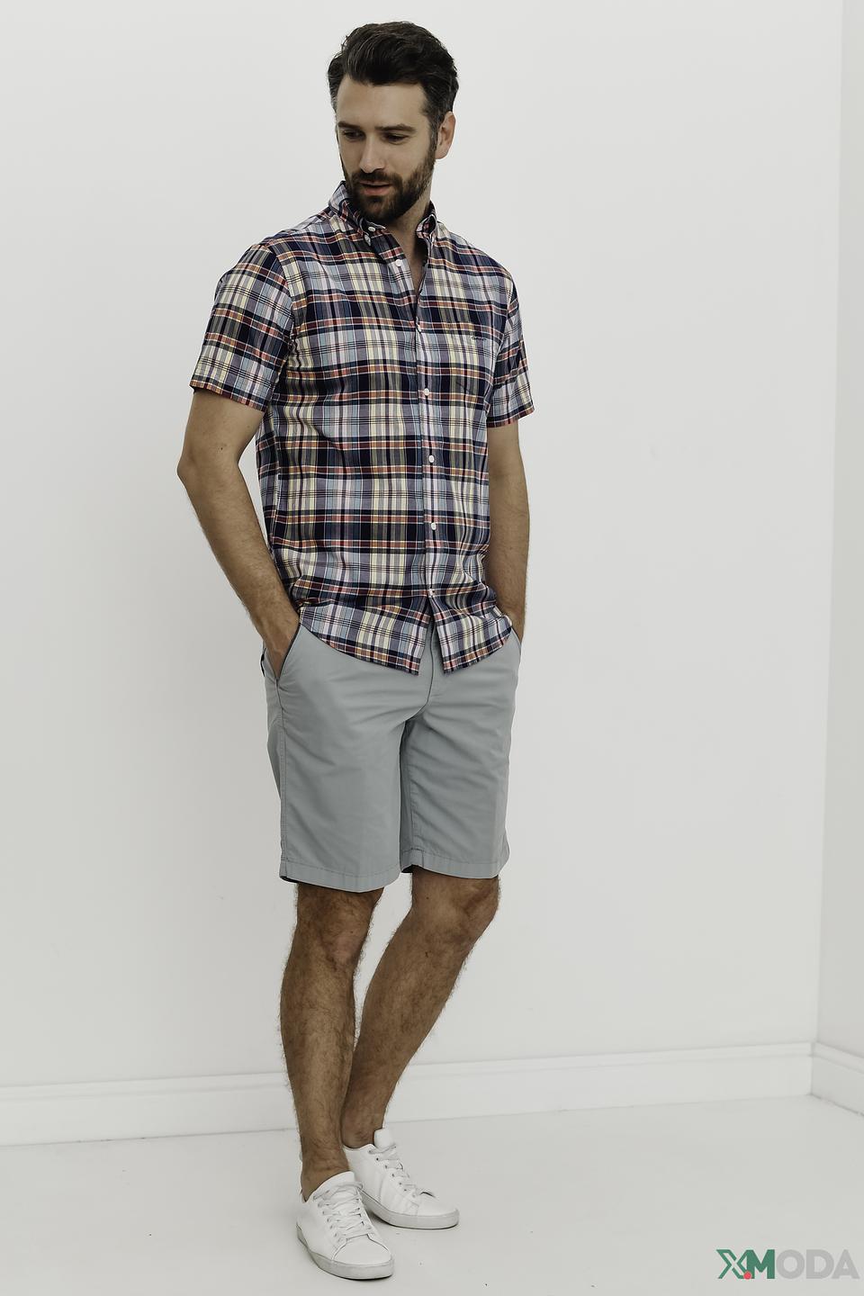 Рубашка Gant муж. в клетку