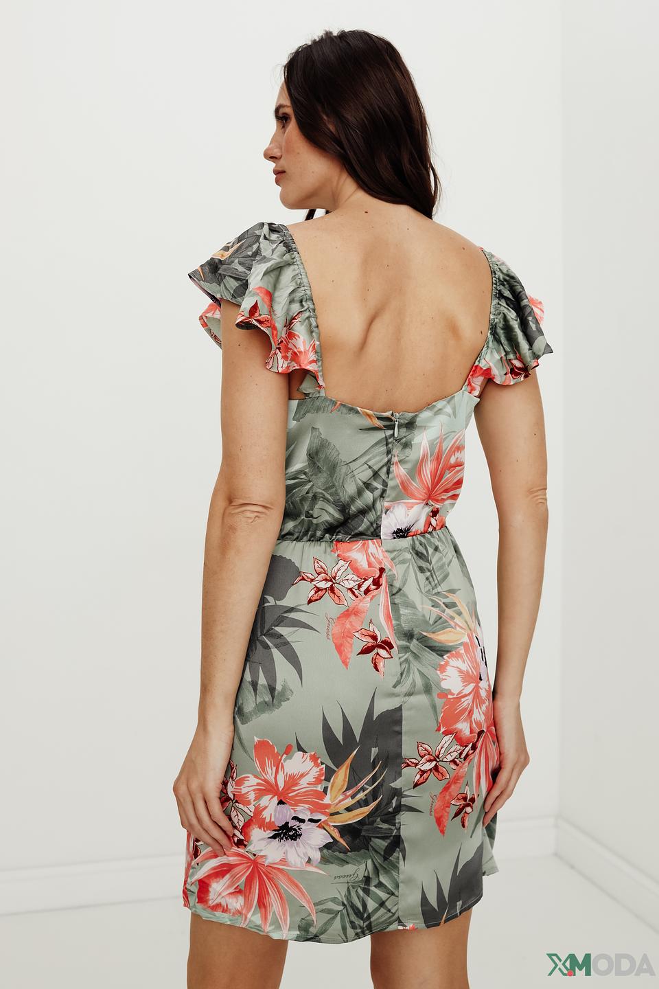 Платье Guess с цветочным принтом