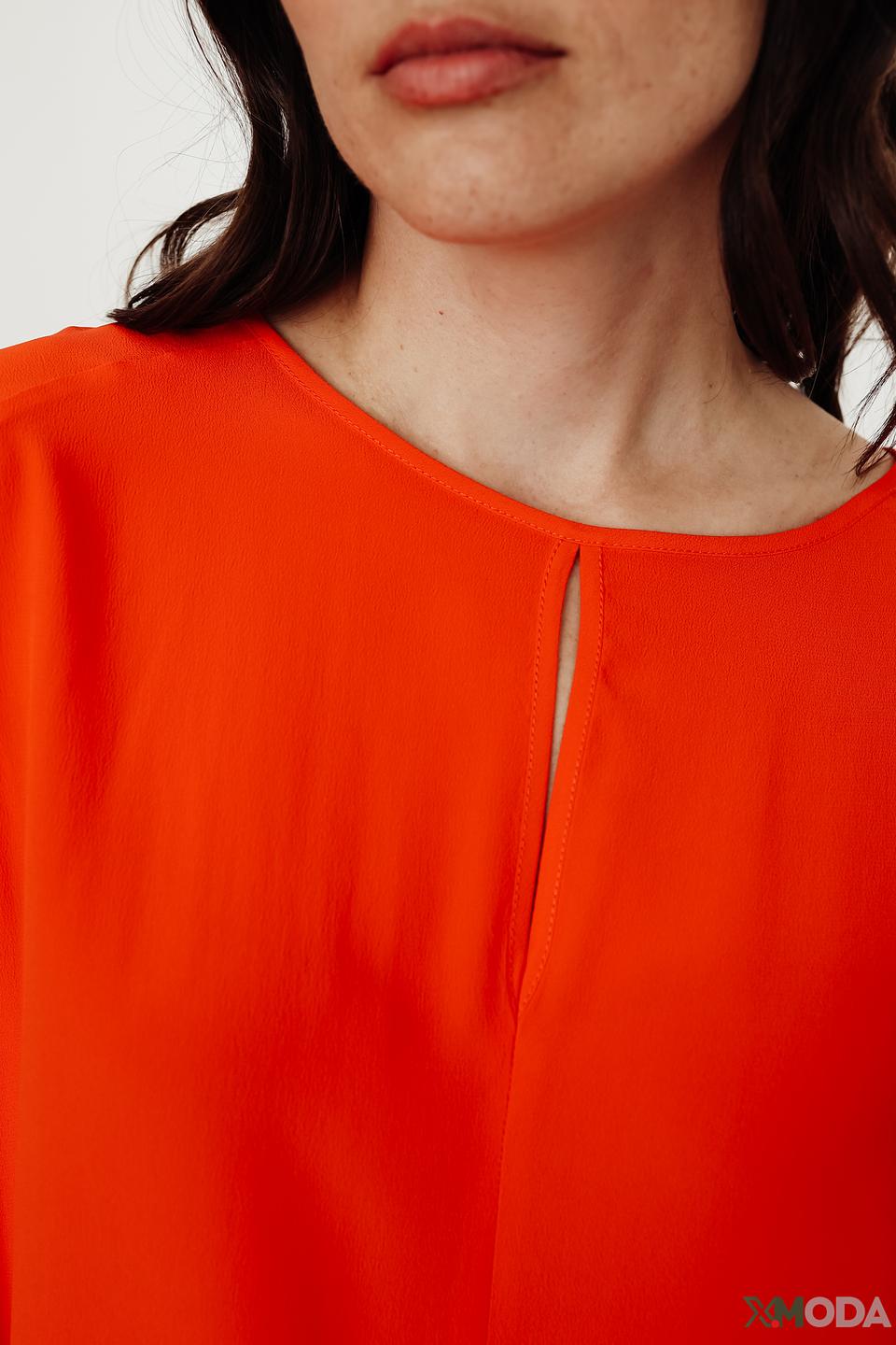 Блуза Luisa Cerano оранжевая