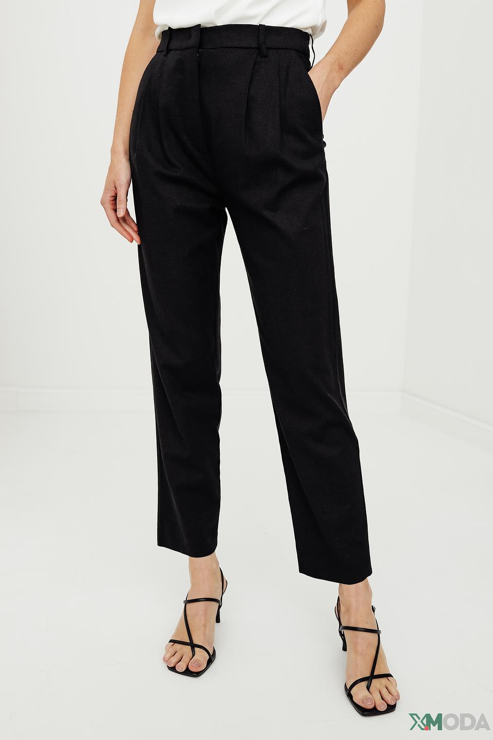 Брюки Kaos чёрные прямые