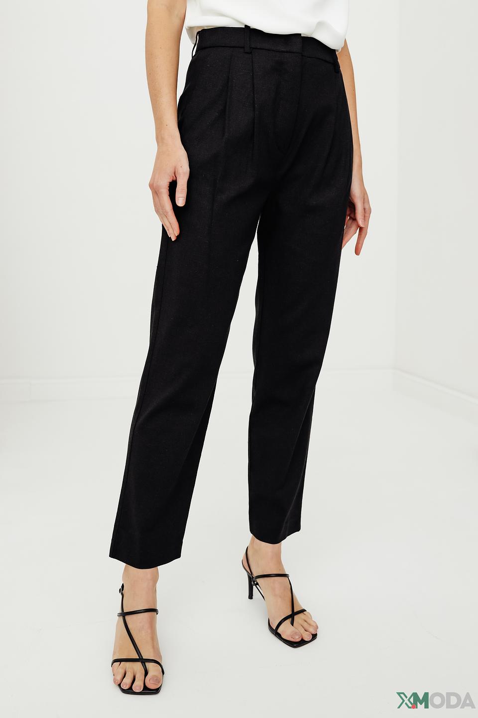 Брюки Kaos чёрные прямые