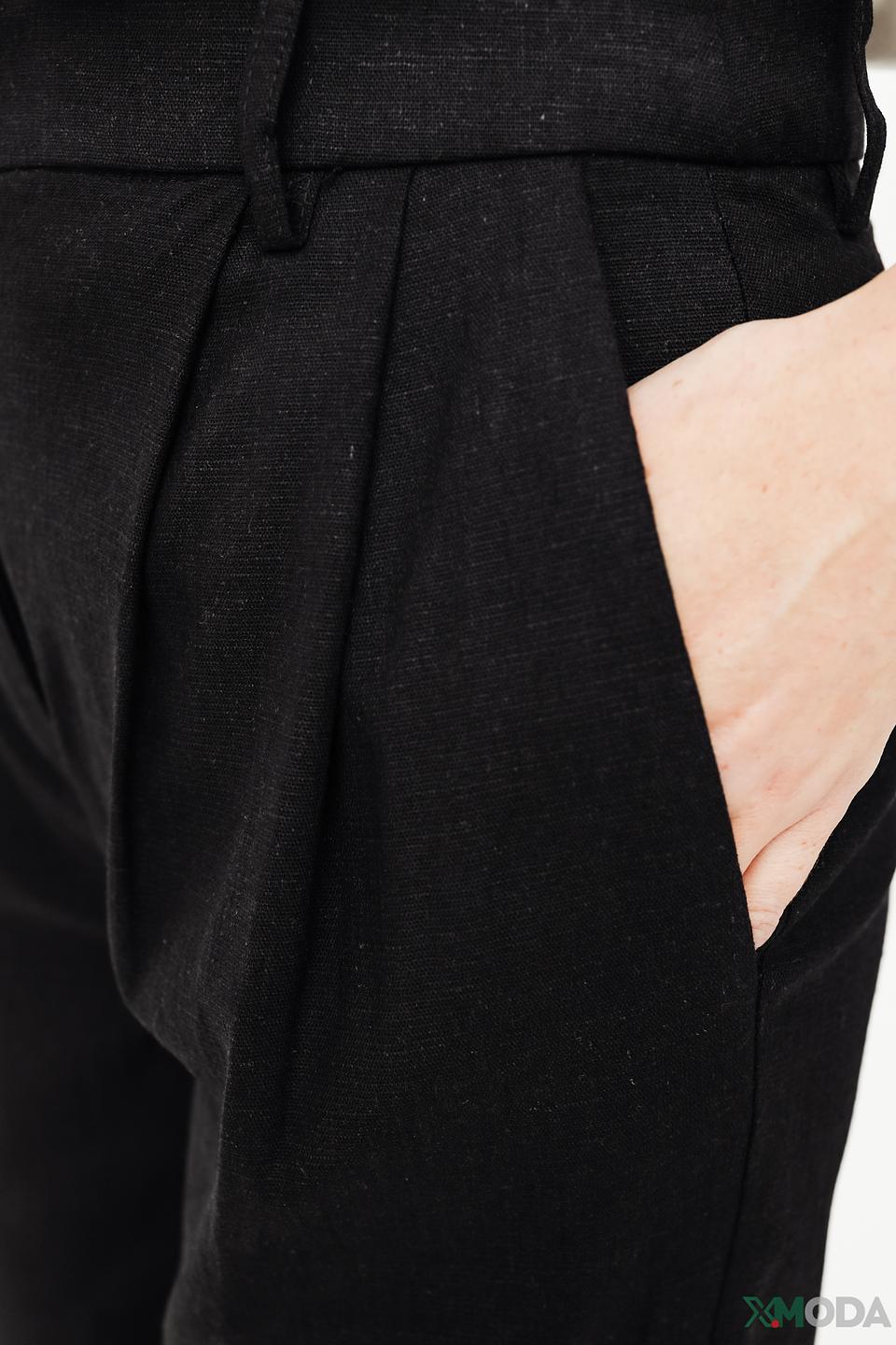 Брюки Kaos чёрные прямые