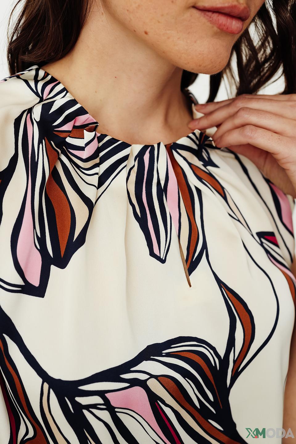 Топ Comma с цветочным принтом