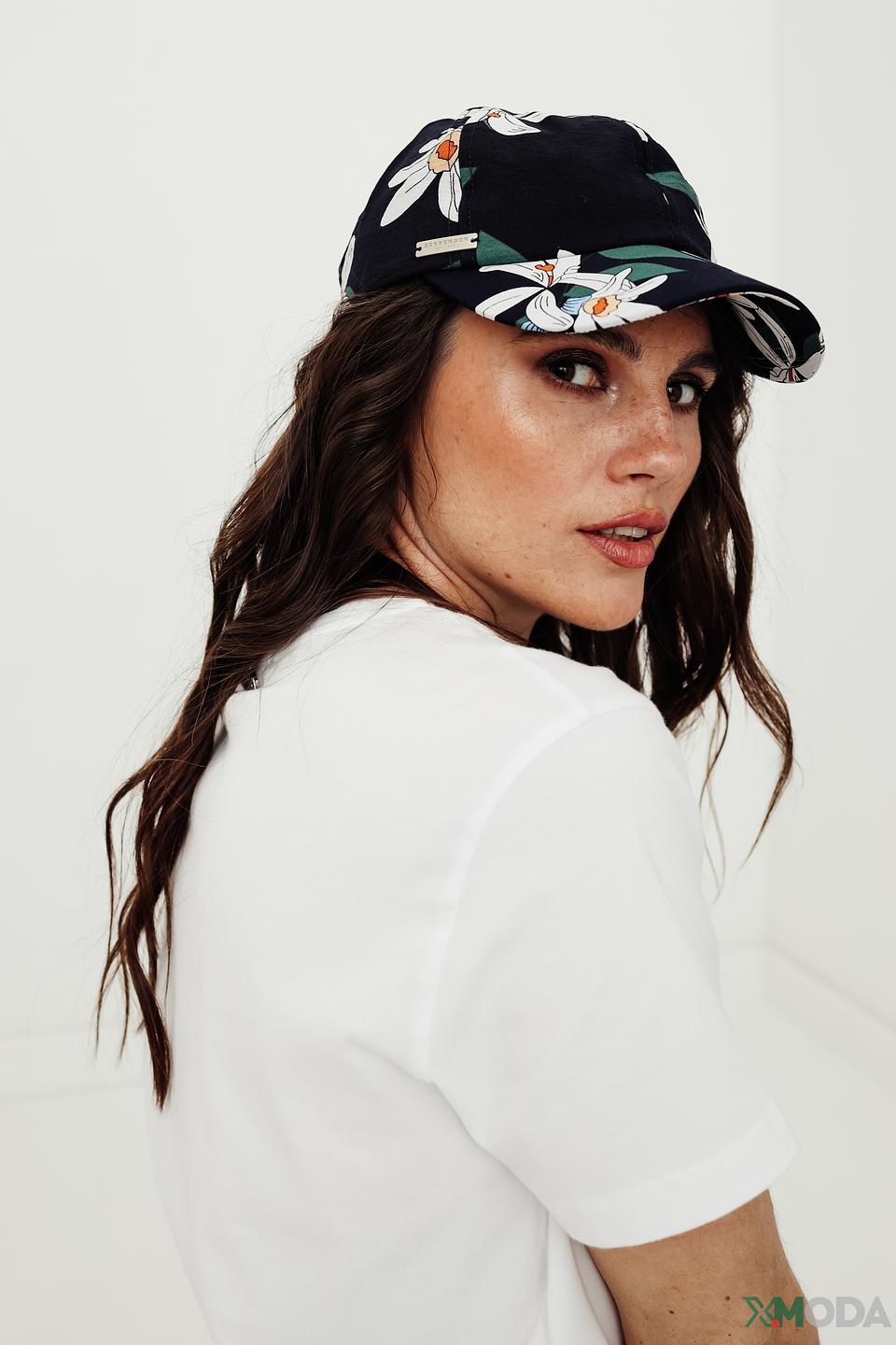 Кепка Seeberger с цветочным принтом