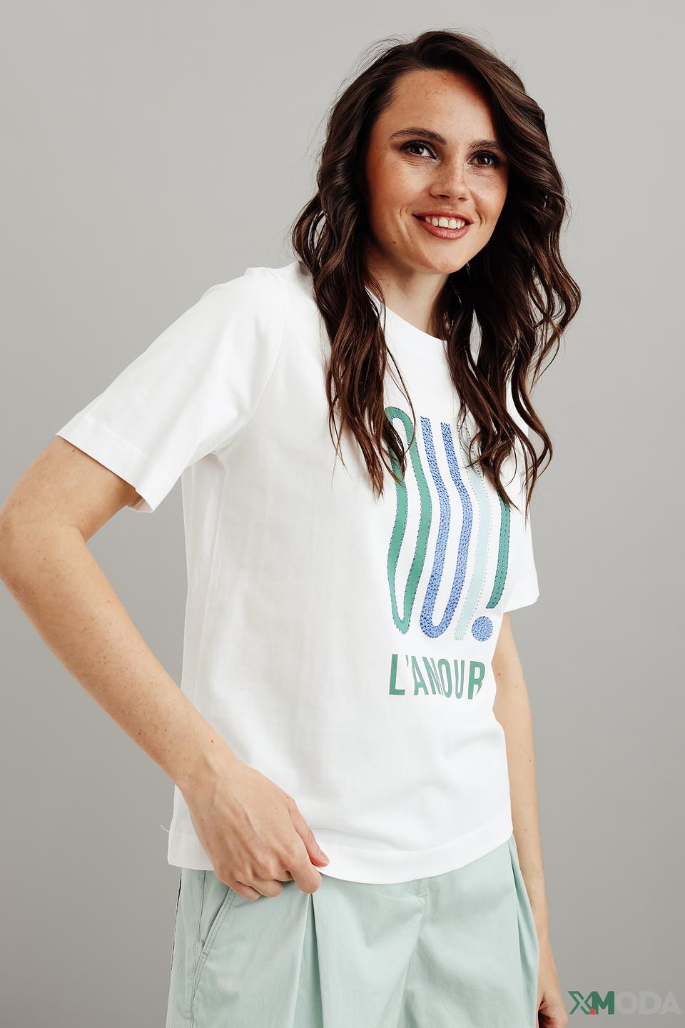 Футболка Rich and Royal с принтом