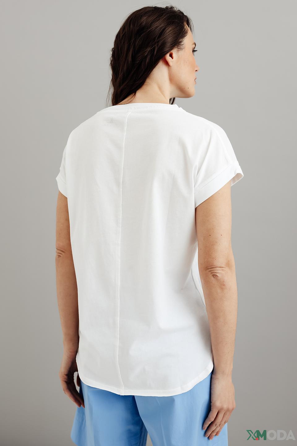 Футболка Luisa Cerano с принтом