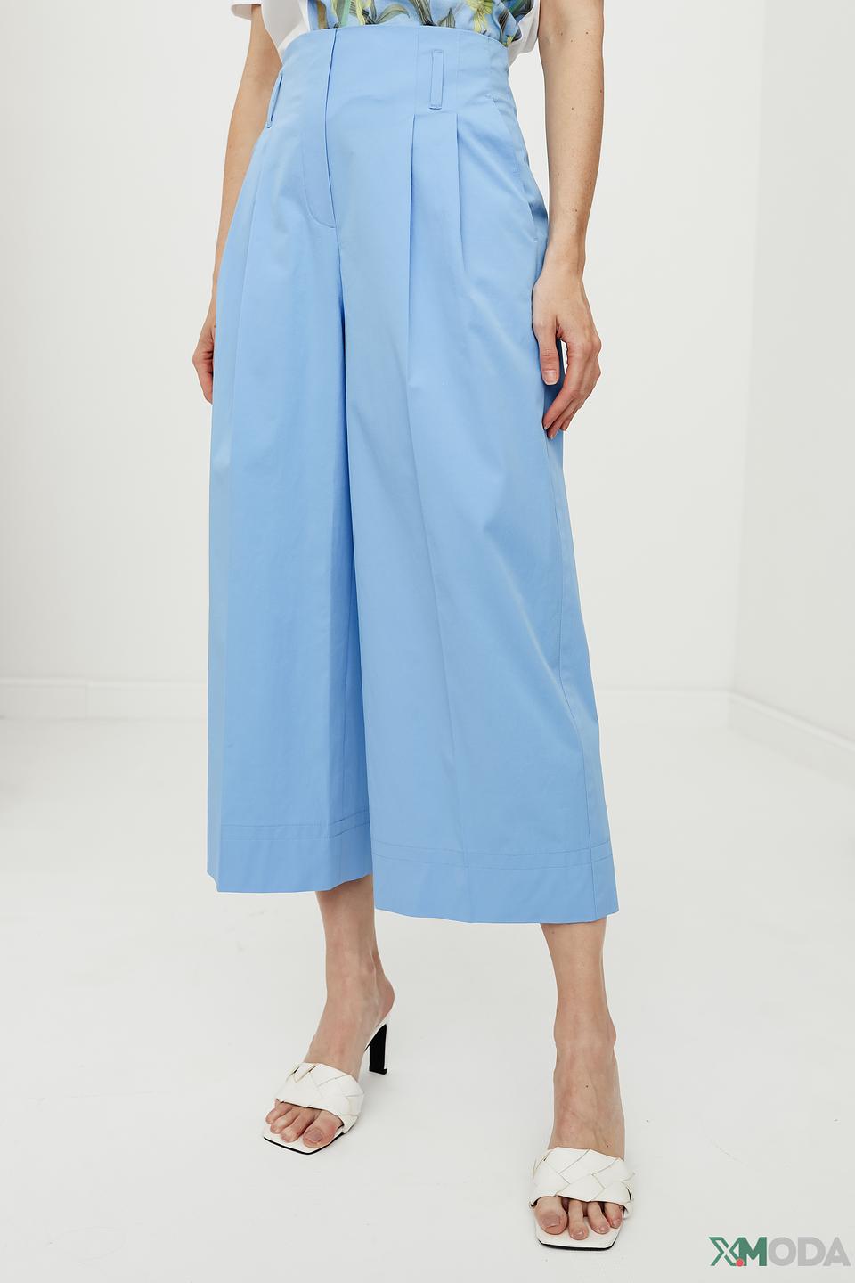 Брюки кюлоты Luisa Cerano голубые