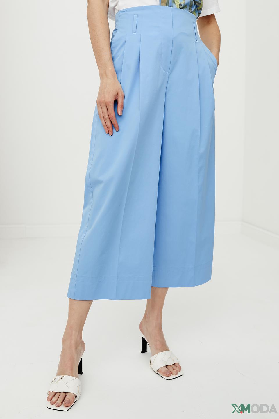 Брюки кюлоты Luisa Cerano голубые