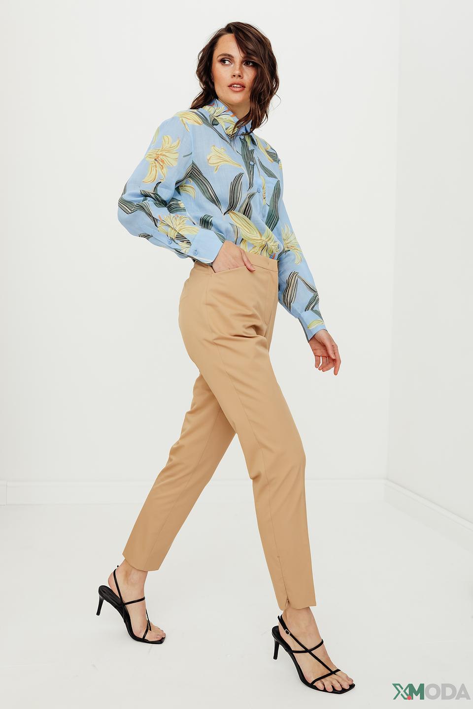 Брюки классические Marc Cain бежевые