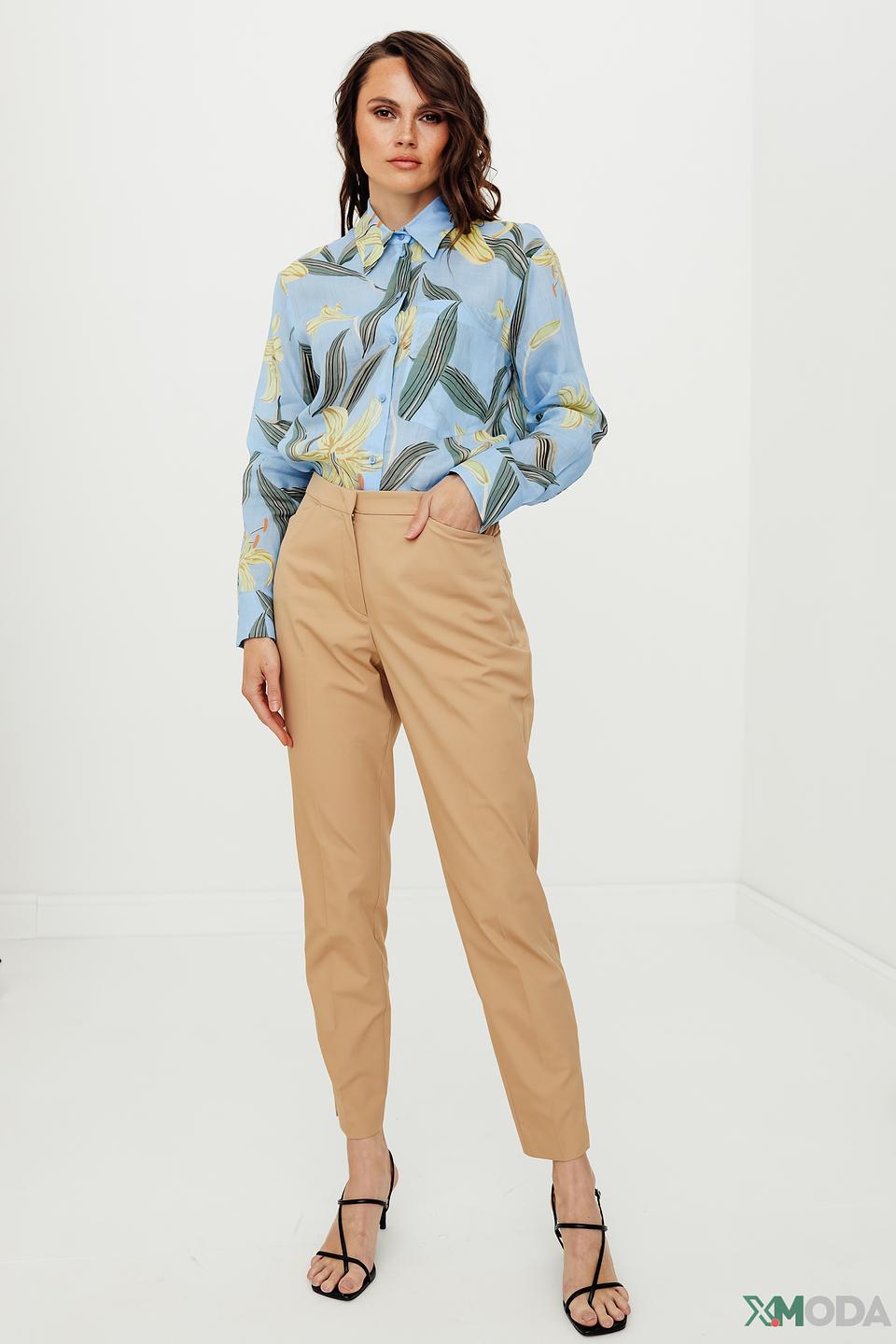 Брюки классические Marc Cain бежевые