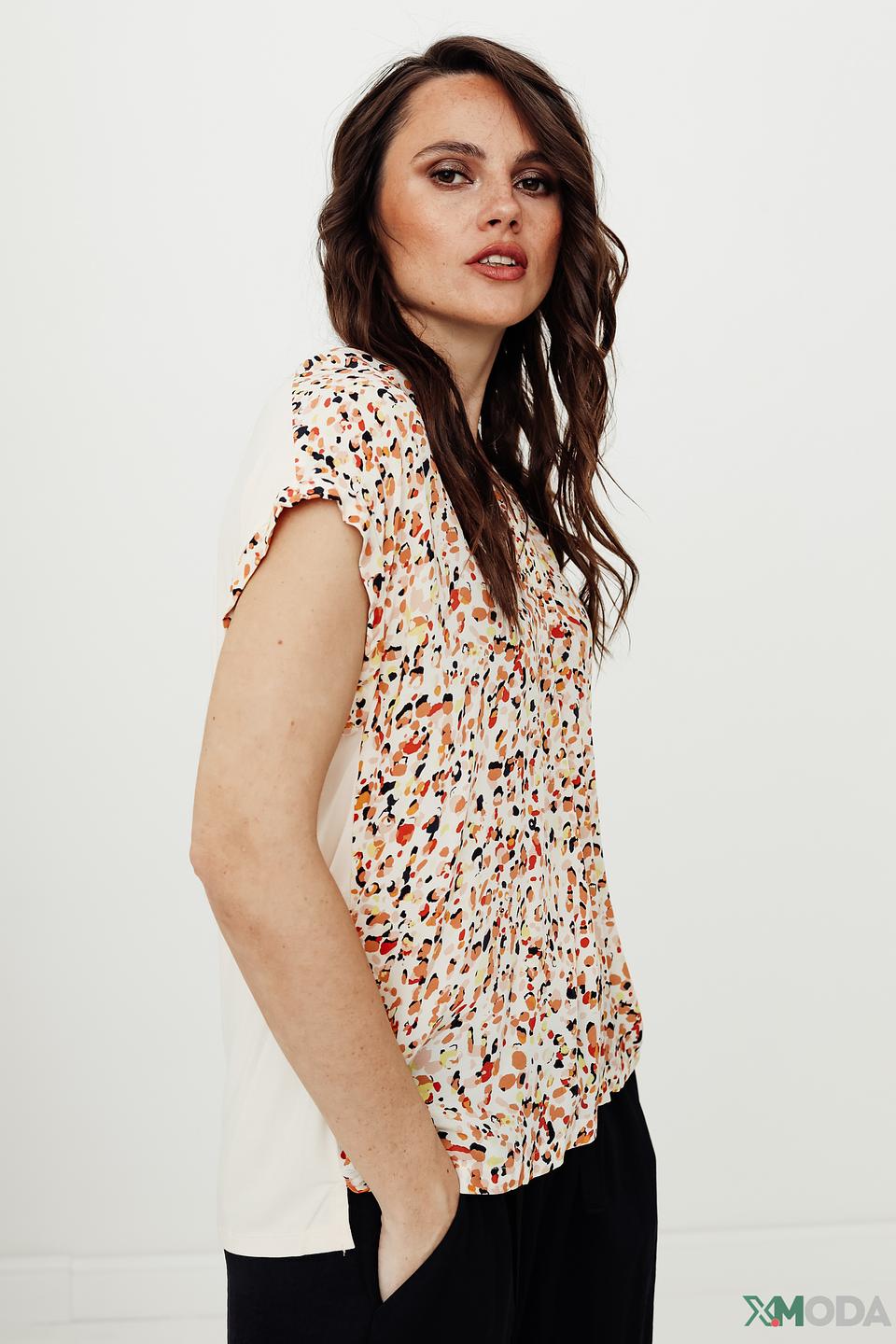 Блуза s.Oliver с леопардовым принтом