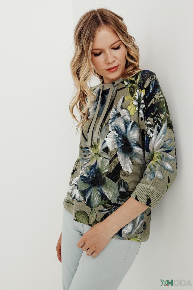 Пуловер Betty Barclay с цветочным принтом