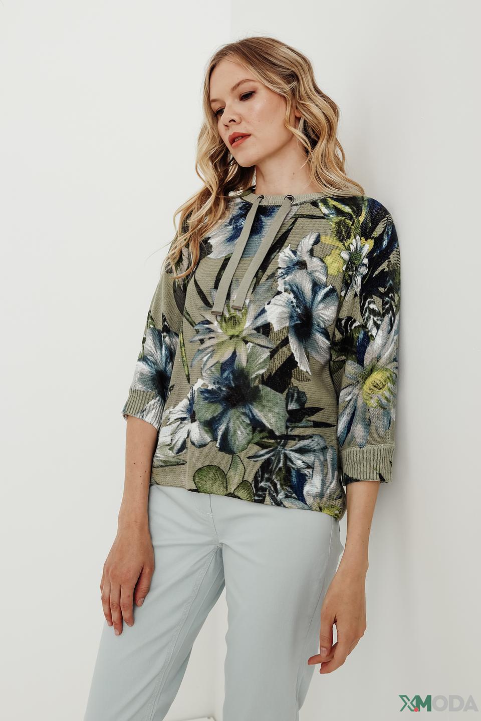 Пуловер Betty Barclay с цветочным принтом