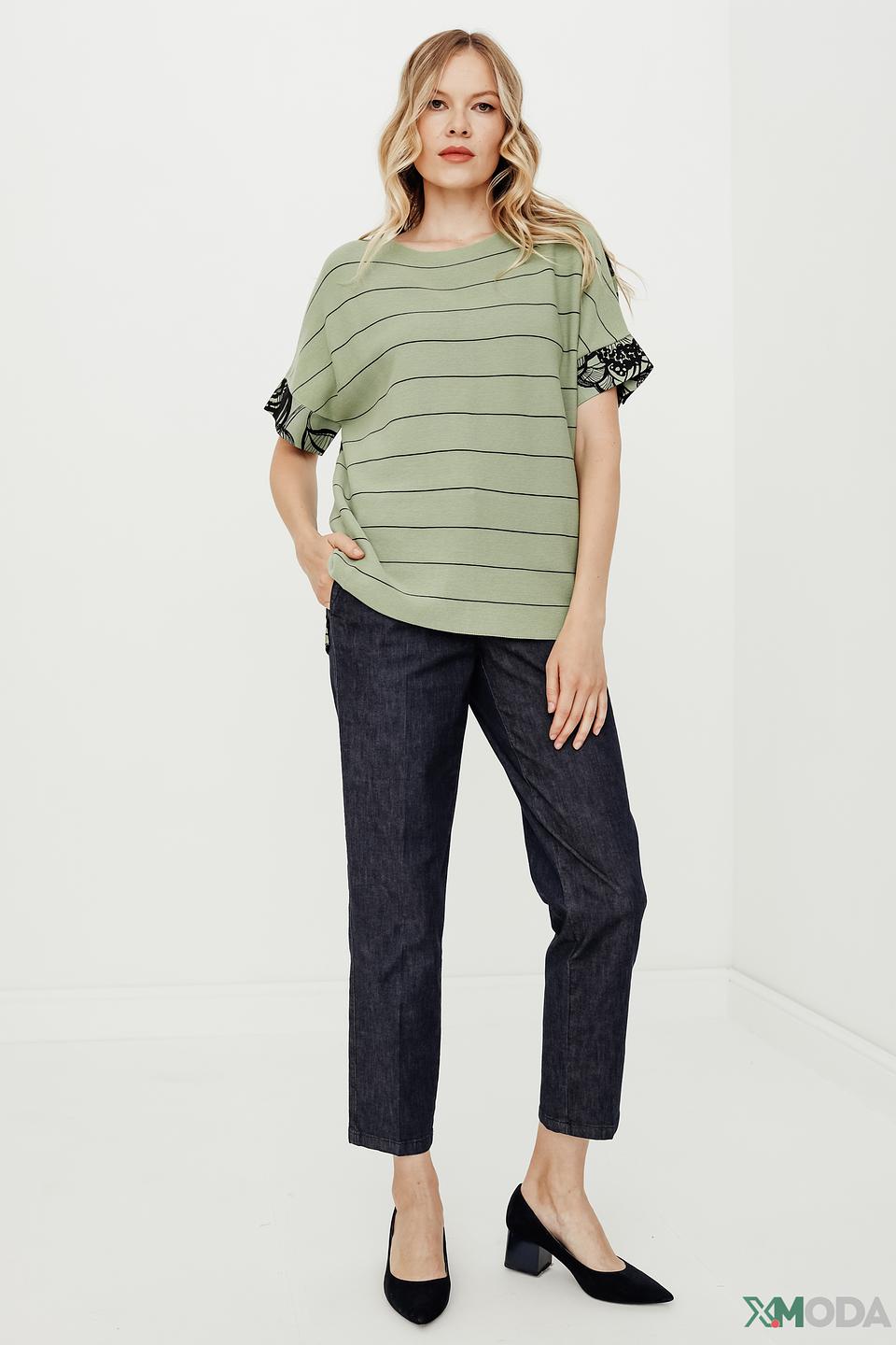 Пуловер Luisa Cerano в полоску