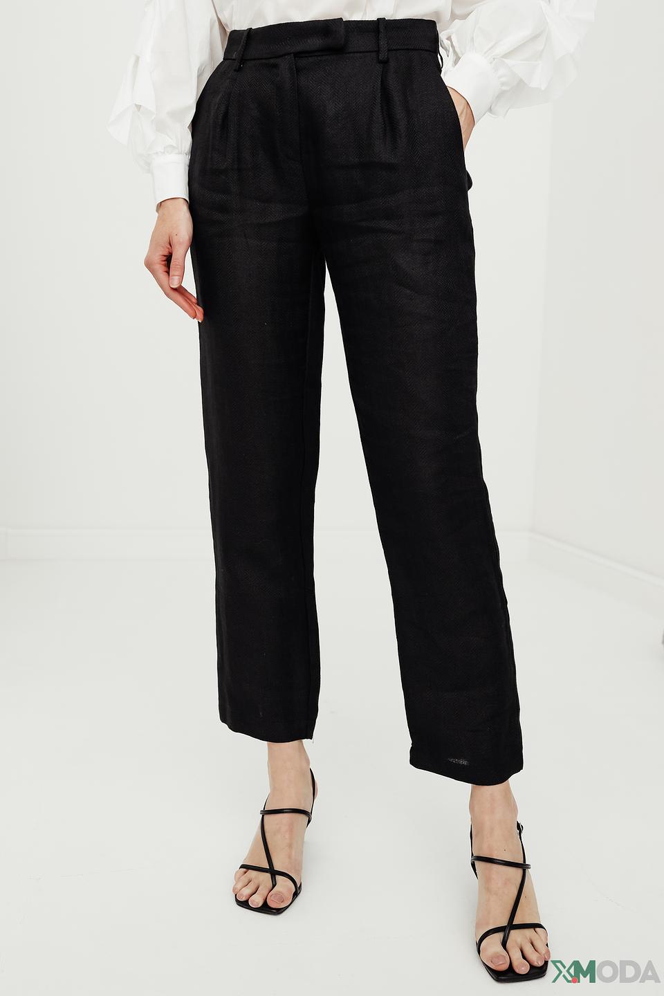 Брюки Icona чёрные прямые