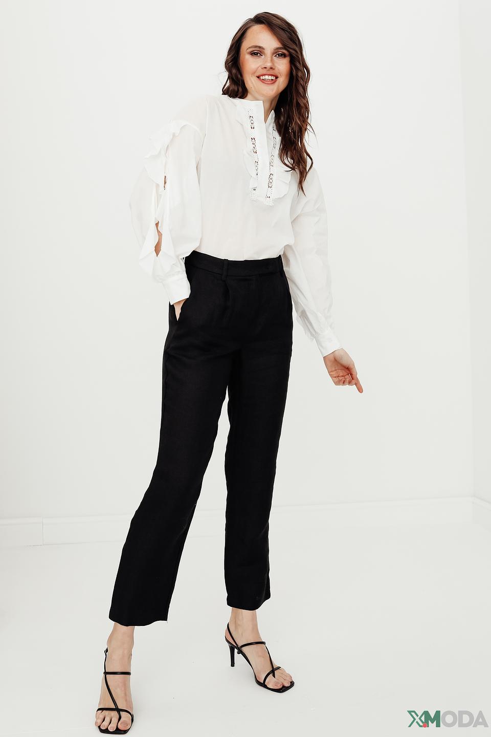 Брюки Icona чёрные прямые