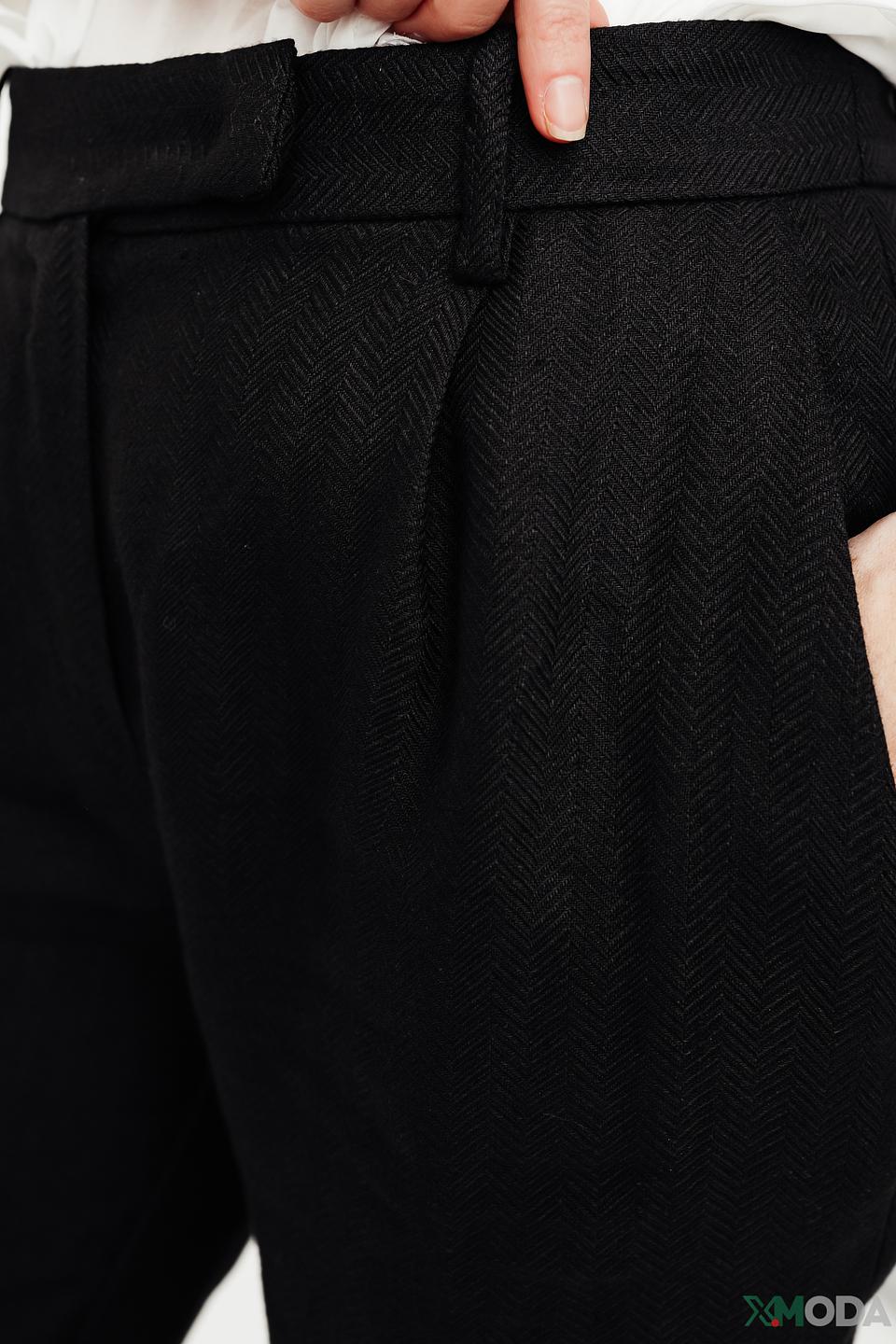 Брюки Icona чёрные прямые