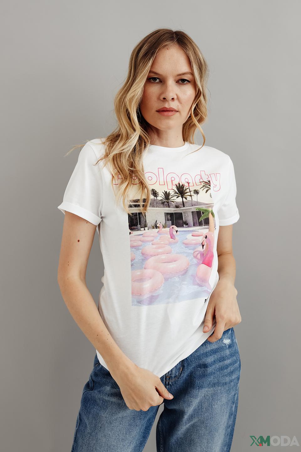 Футболка Boss с принтом Pool Party