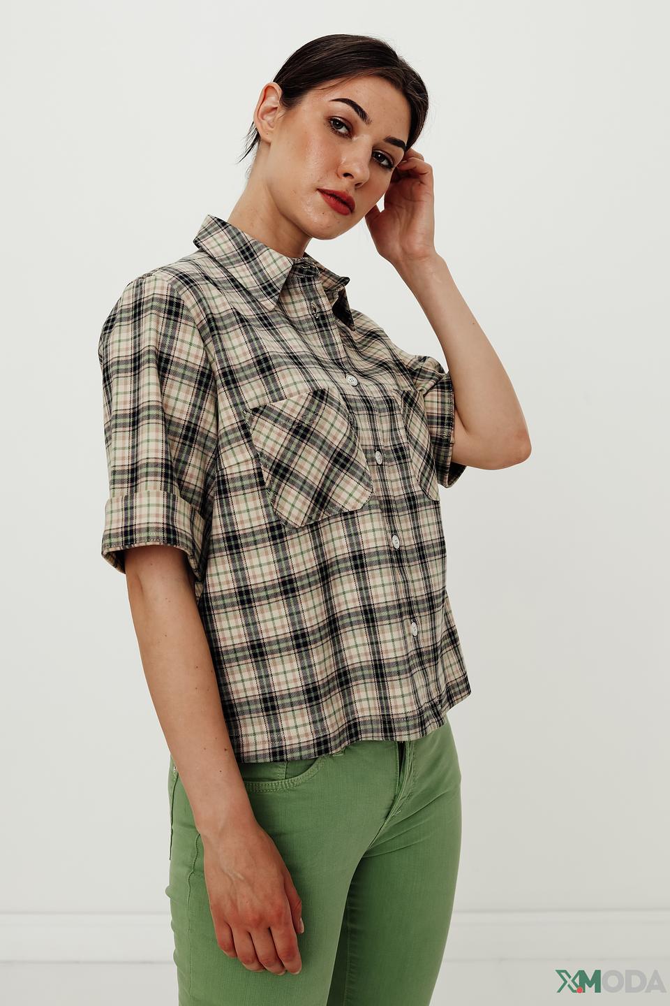 Рубашка Mos Mosh в клетку