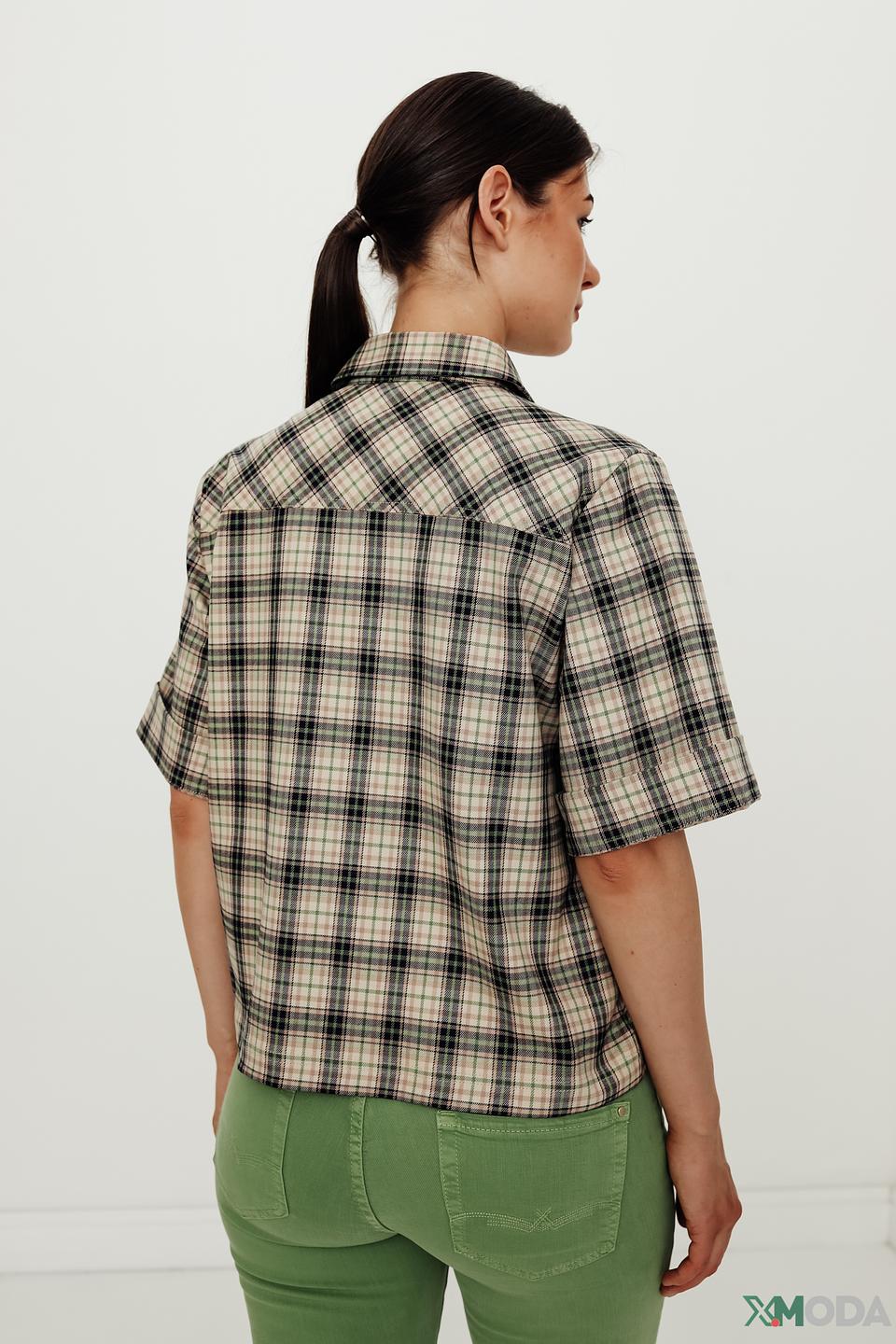 Рубашка Mos Mosh в клетку