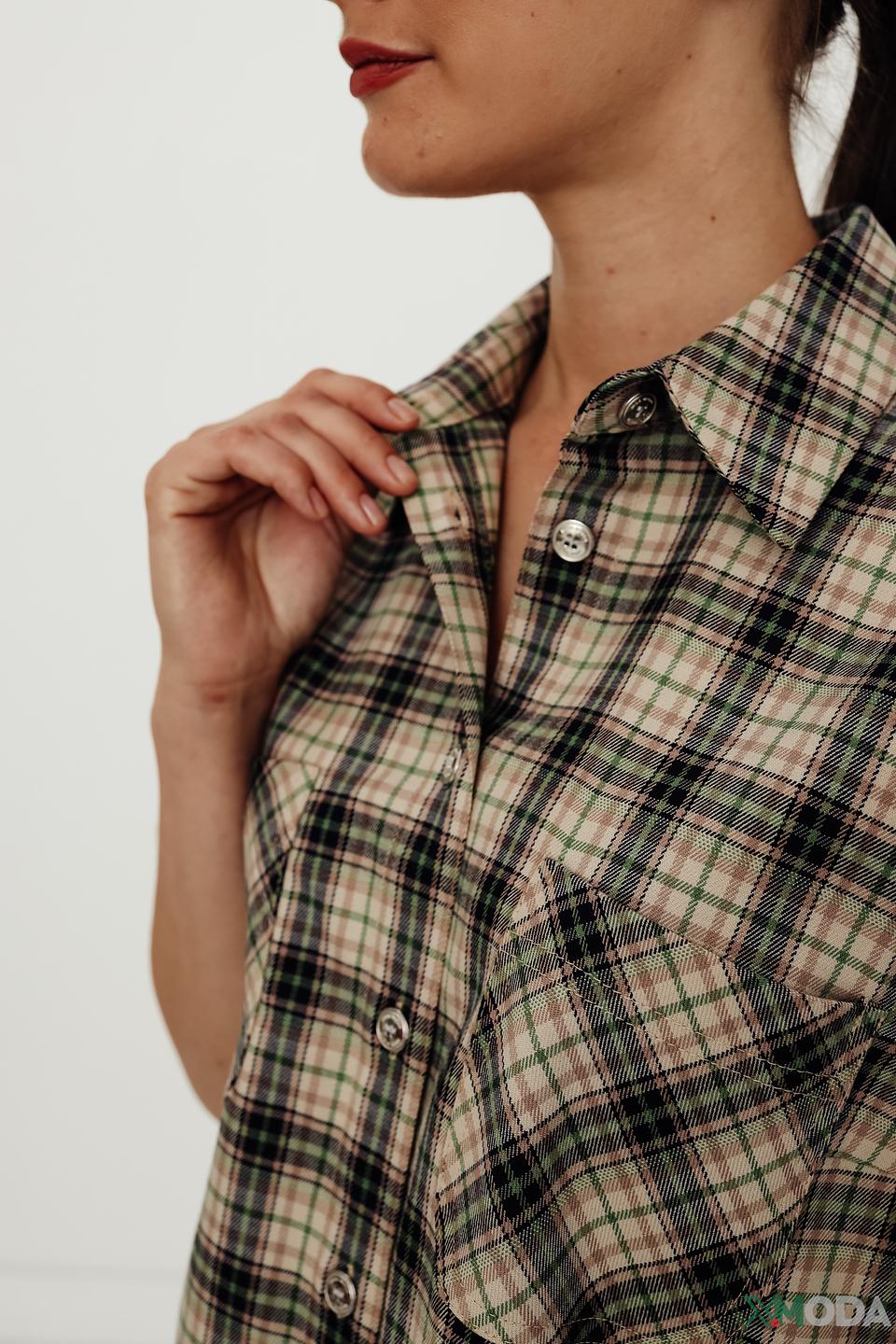Рубашка Mos Mosh в клетку