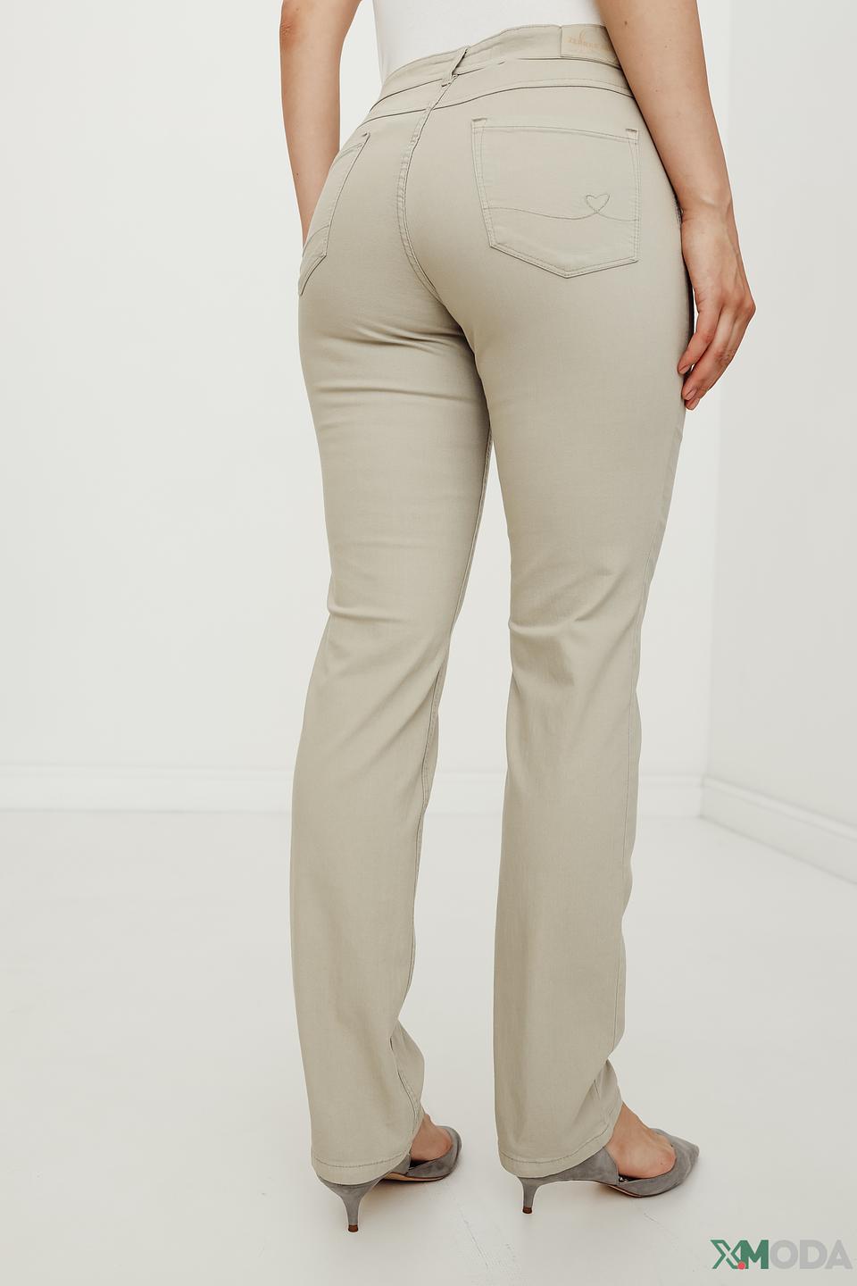 Джинсы Zerres бежевые прямые