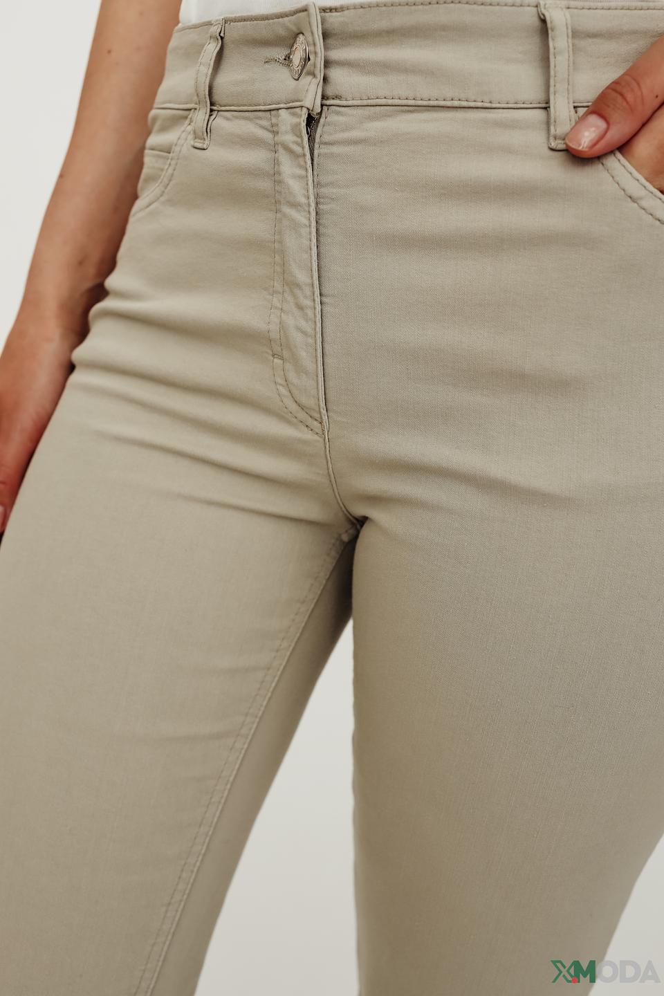 Джинсы Zerres бежевые прямые