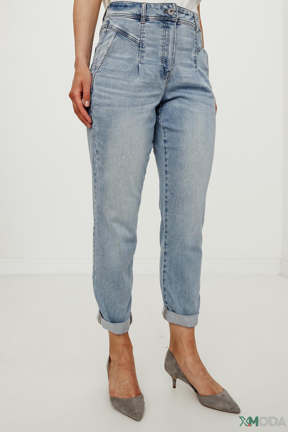 Джинсы Taifun mom fit голубые