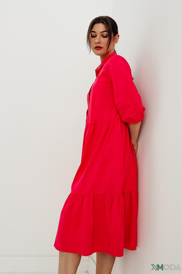 Платье Taifun малиновое